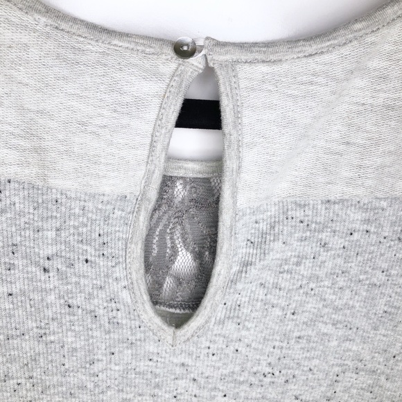 Sundance Mallorie block mixed media grey dress - Picture 11 of 15